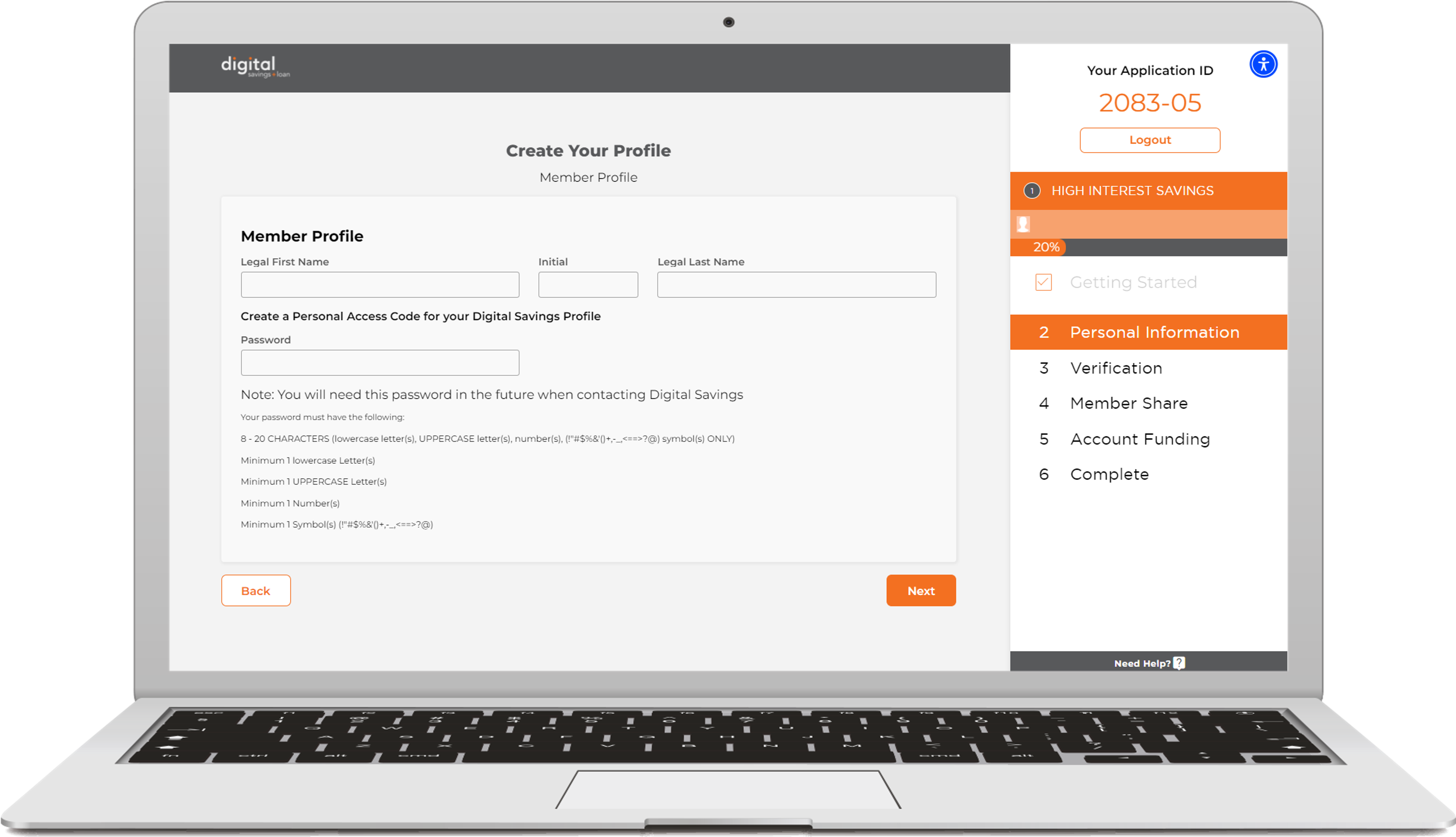 This includes new page layouts and styling across the entire retail application journey.